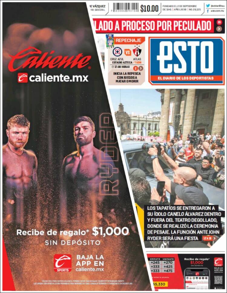 Portada de Esto (México)
