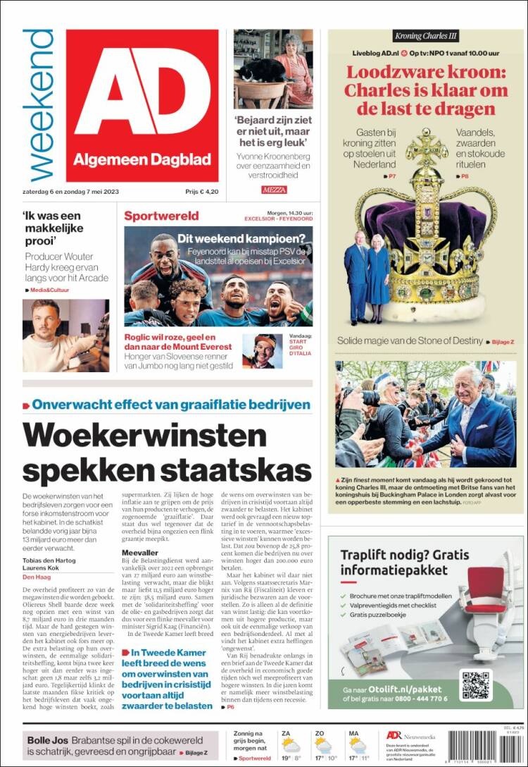 Portada de AD (Pa&iacute;ses Bajos)