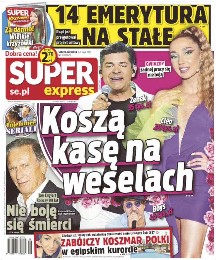 Portada de Super Express (Polonia)