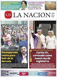 Portada de La Nación (Paraguay)