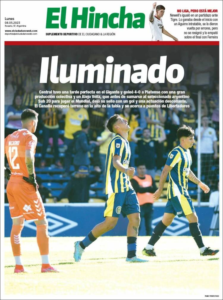 Portada de El Hincha (Argentina)