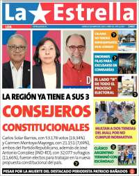 Portada de La Estrella de Loa (Chile)