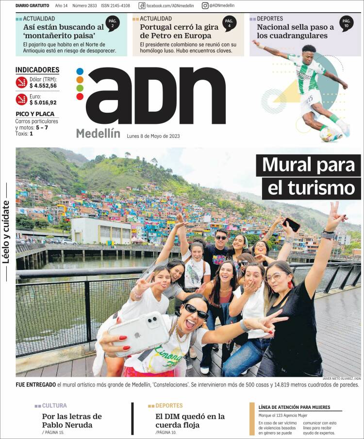 Portada de ADN - Medellín (Colombia)
