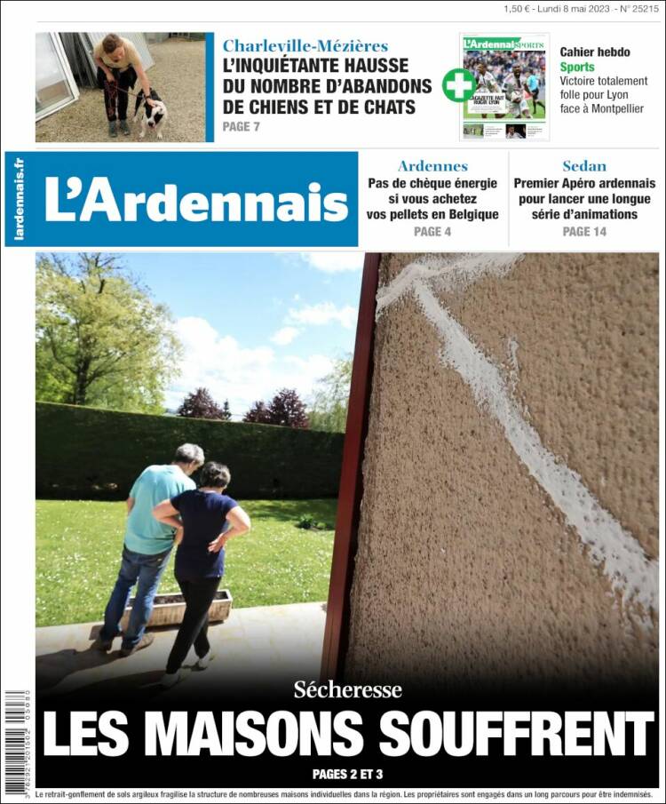 Portada de L'Ardenais (France)