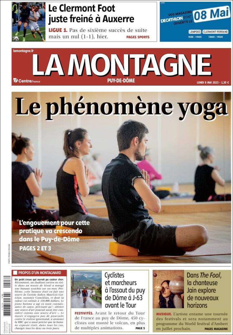Portada de La Montagne (France)