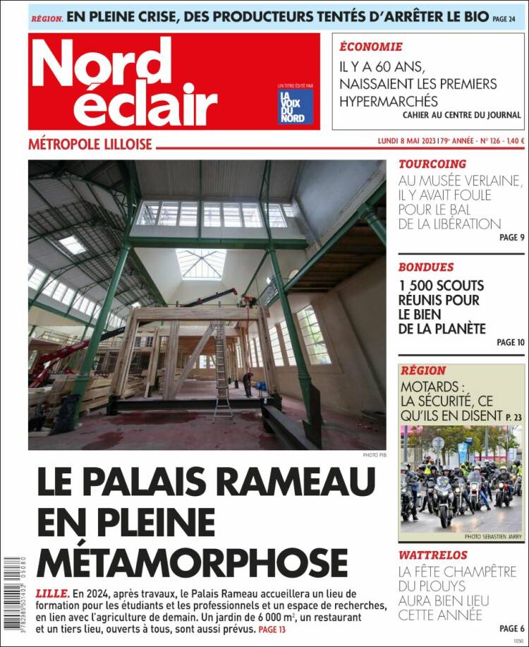 Portada de Nord Éclair (Francia)