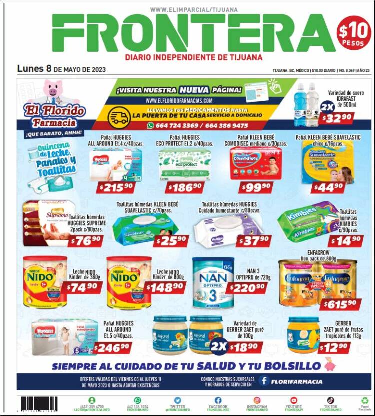 Portada de Frontera (M&eacute;xico)