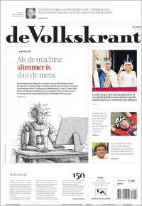 Portada de De Volkskrant (Países Bajos)