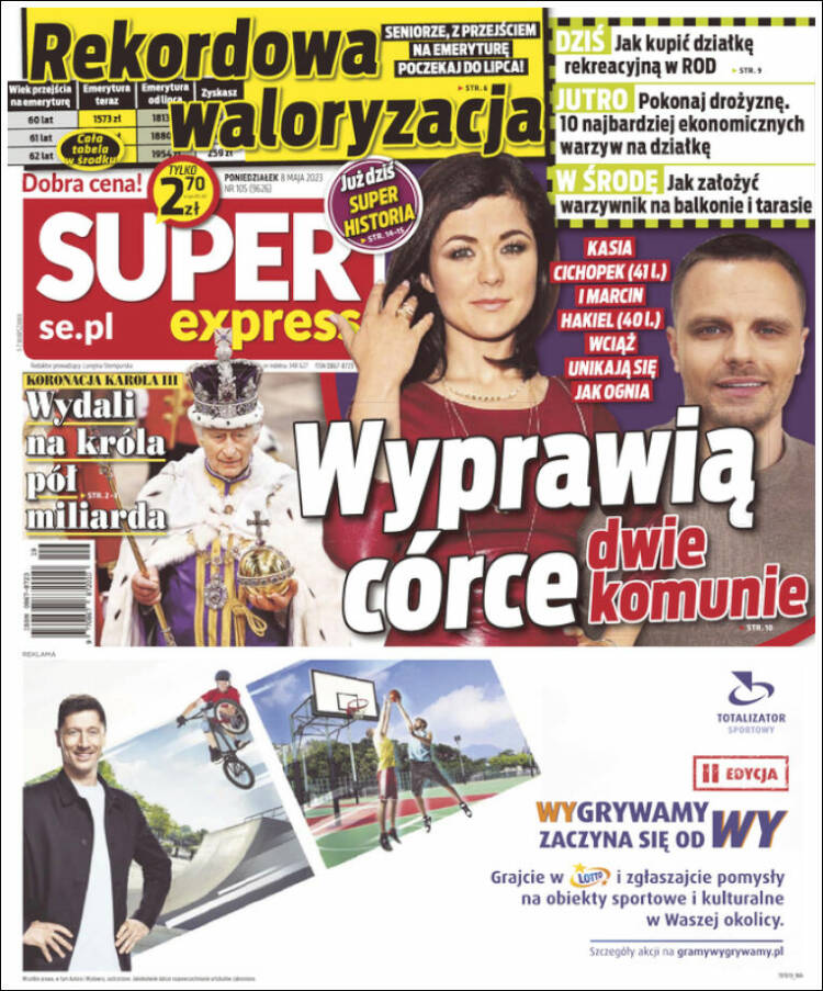 Portada de Super Express (Polonia)