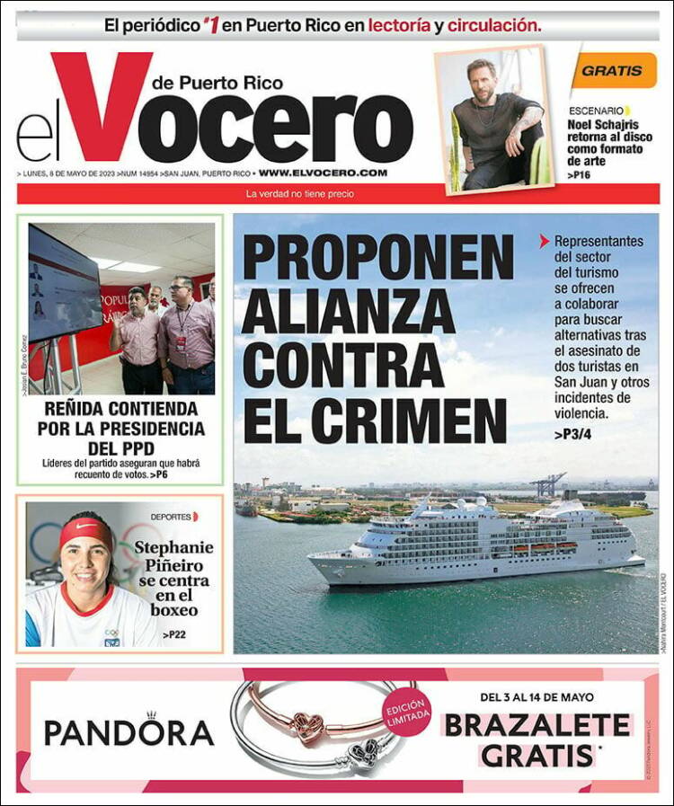 Portada de Vocero (Puerto Rico)