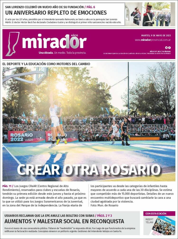 Portada de Mirador Provincial (Argentina)