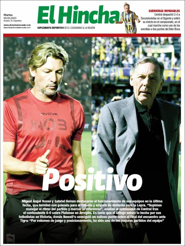 Portada de El Hincha (Argentina)
