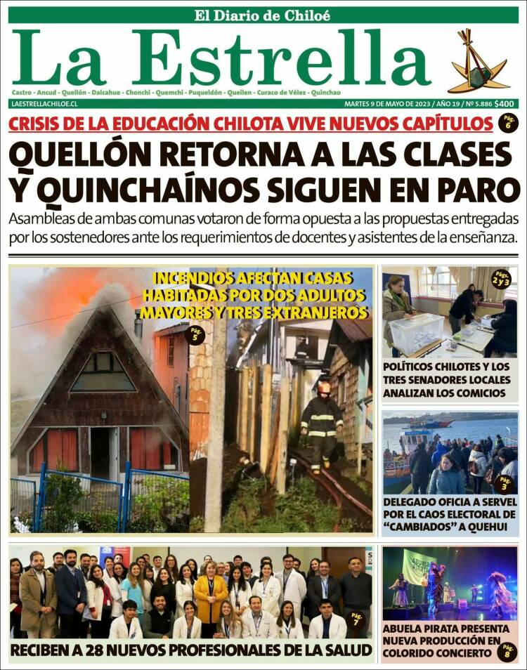 Portada de Estrella de Chiloé (Chile)