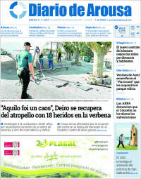 Portada de Diario de Arousa (Spain)