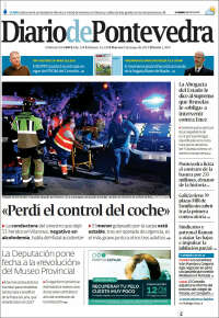 Portada de Diario de Pontevedra (Spain)