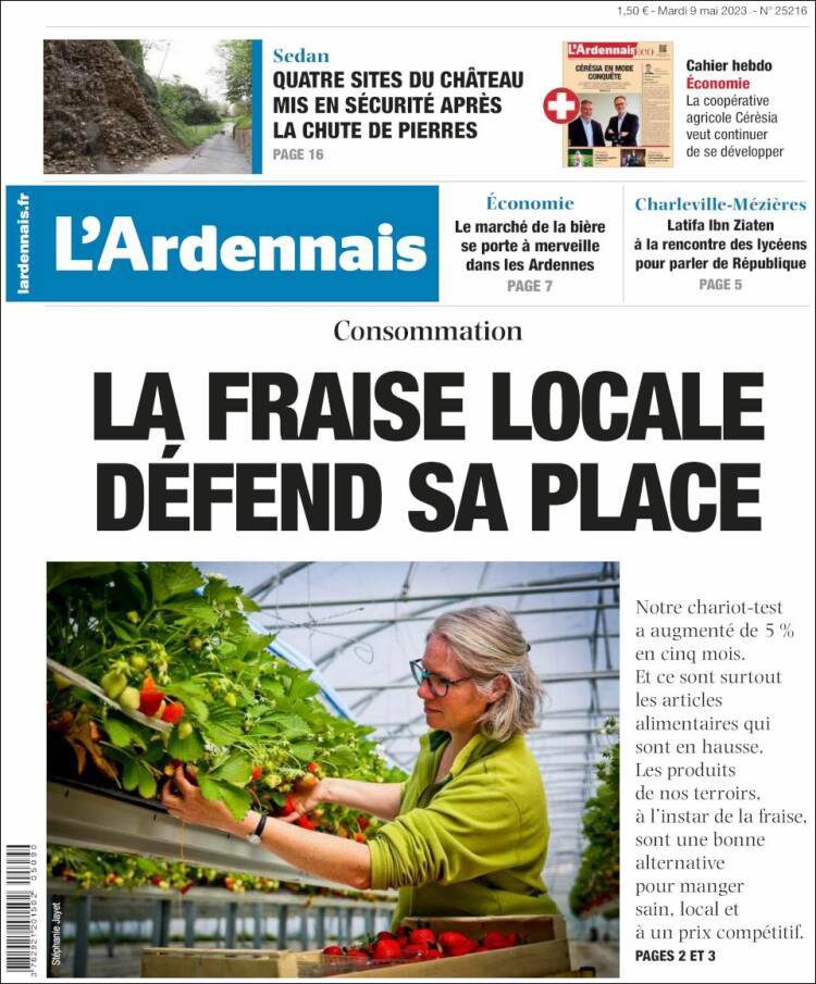 Portada de L'Ardenais (France)