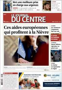 Portada de Le Journal du Centre (France)