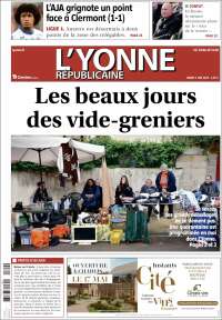 Portada de L'Yonne-Républicaine (France)