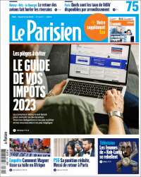 Portada de Le Parisien (France)