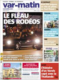 Portada de Var-Matin (France)