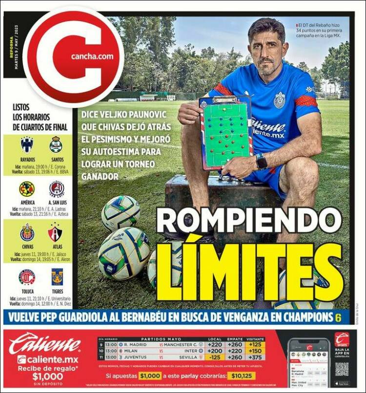 Portada de Cancha (M&eacute;xico)