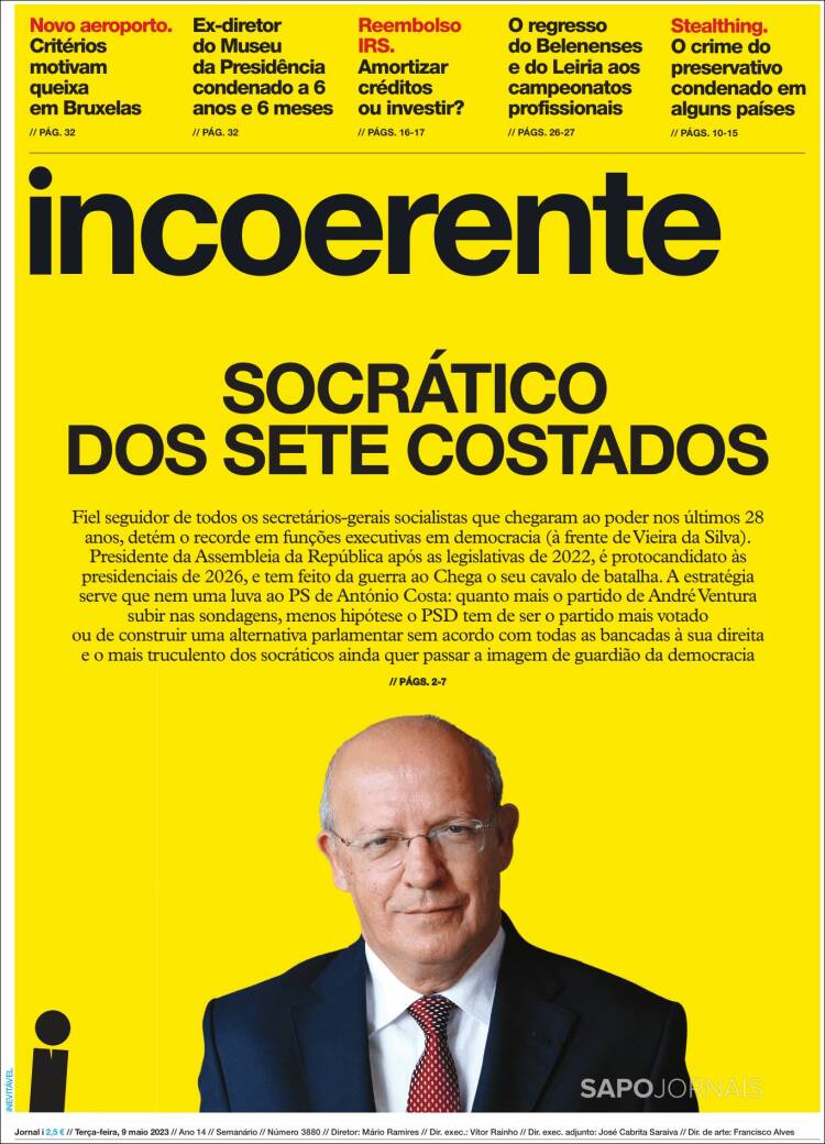 Portada de I - informação (Portugal)