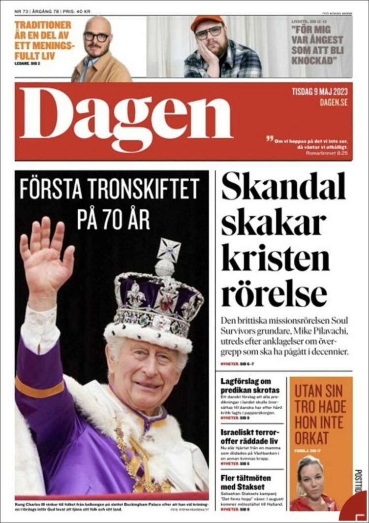 Portada de Dagen (Suecia)