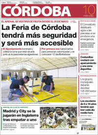 Portada de Diario de Córdoba (España)