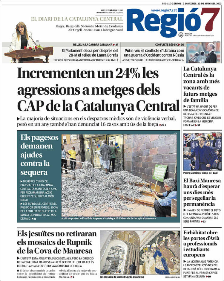 Portada de Regio7 (España)