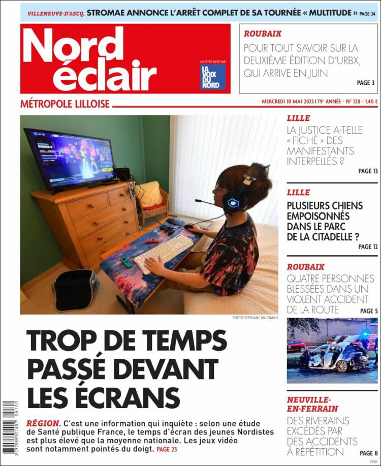 Portada de Nord Éclair (Francia)