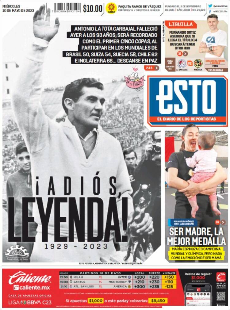 Portada de Esto (M&eacute;xico)