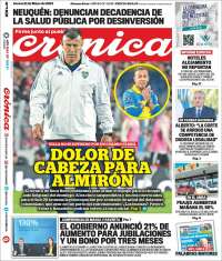 Portada de Crónica (Argentina)