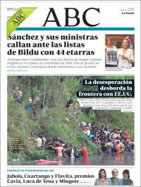 Portada de ABC (España)