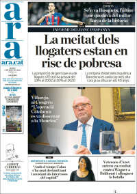 Portada de Ara (España)