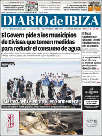 Portada de Diario de Ibiza (España)