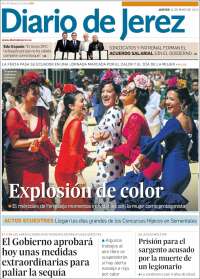 Portada de Diario de Jerez (España)