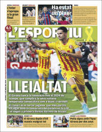 Portada de L'Esportiu : Girona (España)