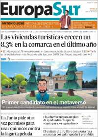 Portada de Europa Sur (España)