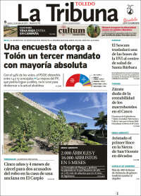 Portada de La Tribuna de Toledo (España)