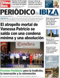 Portada de Periódico de Ibiza (España)