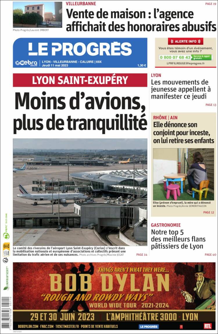 Portada de Progres de Fecamp (Francia)