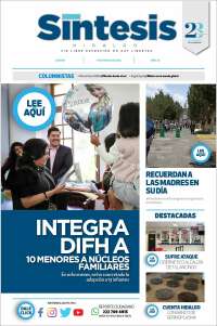 Portada de Sistesis - Hidalgo (M&eacute;xico)