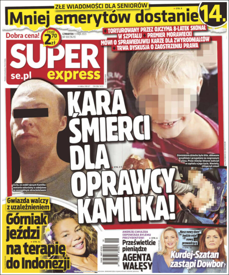 Portada de Super Express (Polonia)