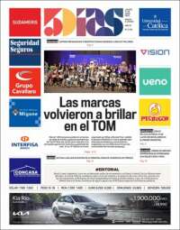 Portada de 5 Días (Paraguay)