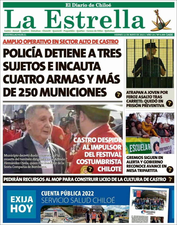 Portada de Estrella de Chiloé (Chile)