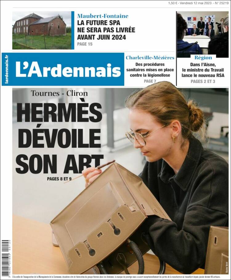 Portada de L'Ardenais (France)