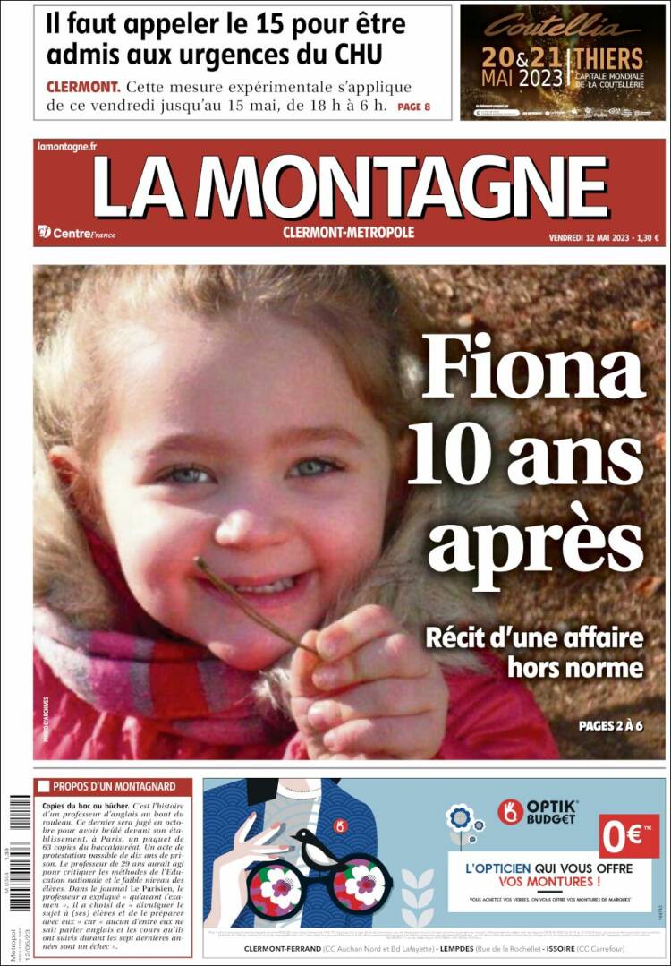 Portada de La Montagne (France)