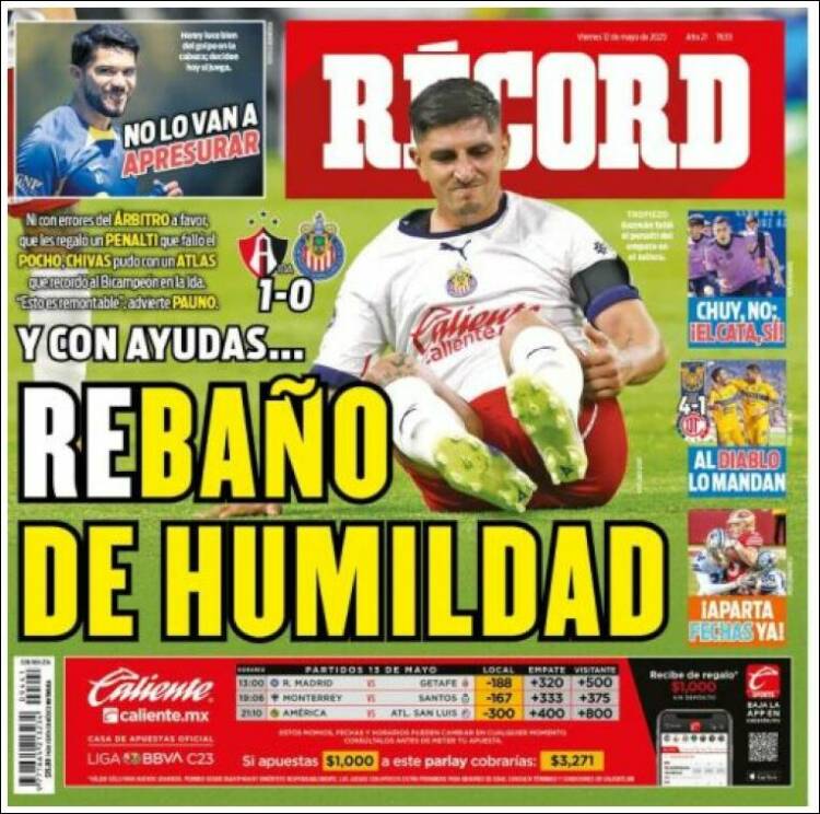 Portada de Record (México)