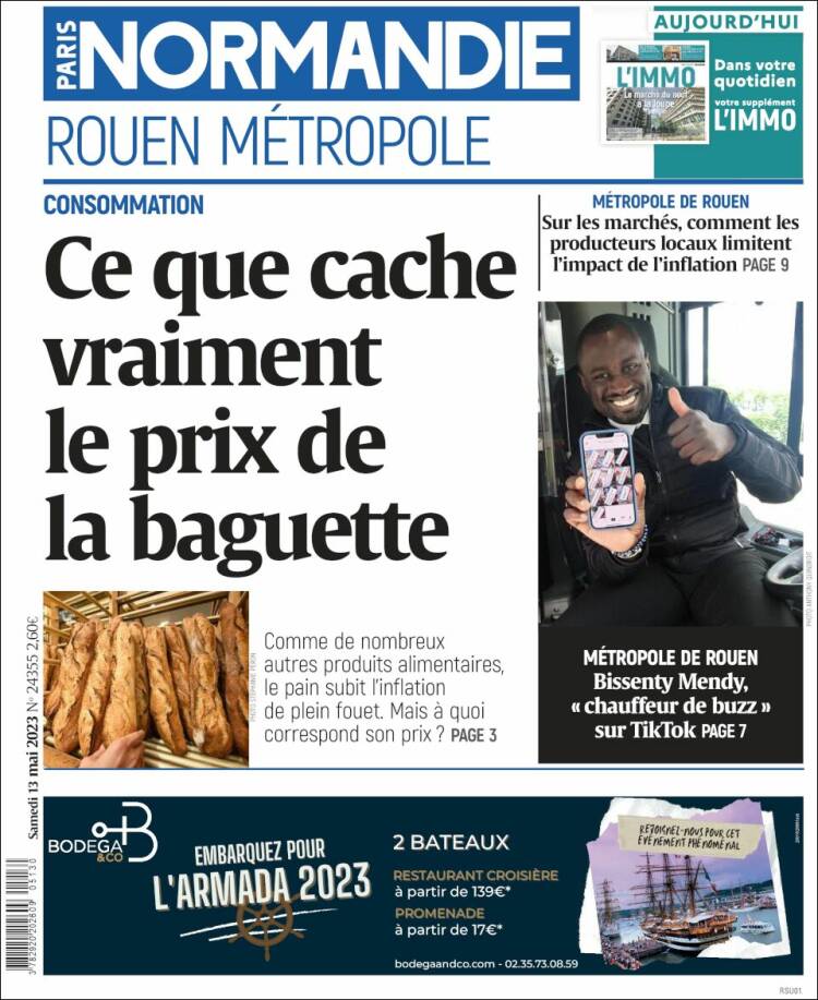 Portada de Paris Normandie (France)