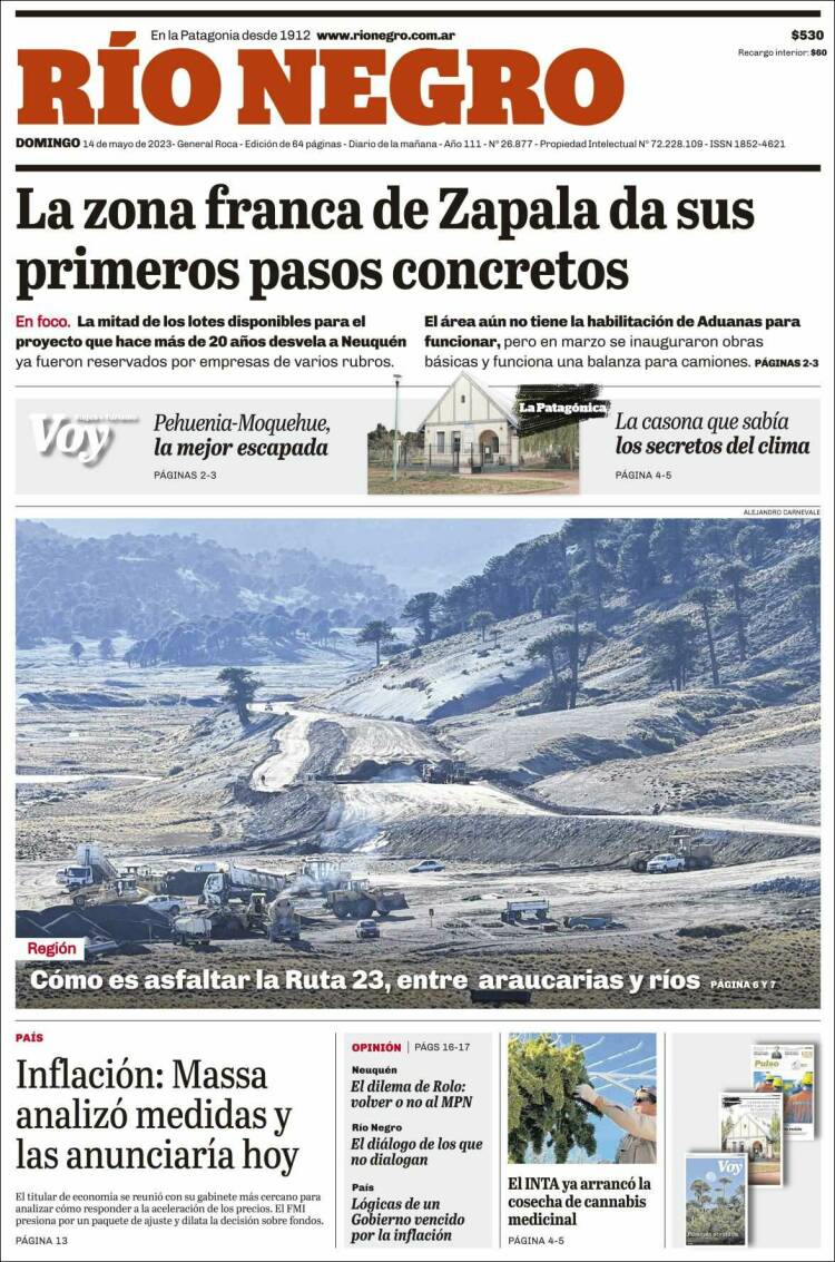 Portada de Rio Negro (Argentina)